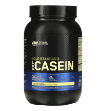 Optimum Nutrition, Gold Standard 100% Casein, казеин со вкусом печенья и сливок, 907 г (2 фунта)