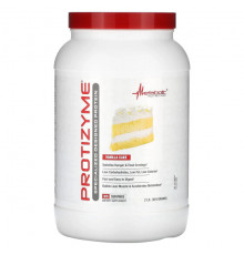 Metabolic Nutrition, Protizyme, Specialized Designed Protein, ванильный торт, 910 г (2 фунта)