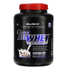 ALLMAX, AllWhey Classic, 100% сывороточный протеин, французская ваниль, 2 фунта (907 г)