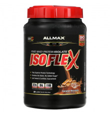 ALLMAX, Isoflex, на 100% чистый изолят сывороточного протеина, со вкусом шоколада с арахисовой пастой, 425 г (0,9 фунта)