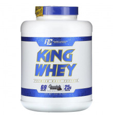 Ronnie Coleman, Signature Series, King Whey, клубничный чизкейк, 2,3 кг (5 фунтов)