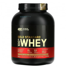 Optimum Nutrition, Gold Standard, 100 % Whey, банан с клубникой, 907 г (2 фунта)