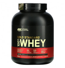 Optimum Nutrition, Gold Standard, 100 % Whey, банан с клубникой, 907 г (2 фунта)