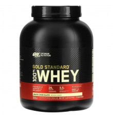 Optimum Nutrition, Gold Standard, 100 % Whey, банан с клубникой, 907 г (2 фунта)