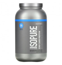 Isopure, протеиновый порошок без углеводов, печенье и сливки, 454 г (1 фунт)