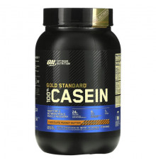 Optimum Nutrition, Gold Standard 100% Casein, казеин со вкусом печенья и сливок, 907 г (2 фунта)