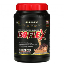 ALLMAX, Isoflex, на 100% чистый изолят сывороточного протеина, со вкусом шоколада с арахисовой пастой, 425 г (0,9 фунта)