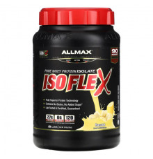 ALLMAX, Isoflex, на 100% чистый изолят сывороточного протеина, со вкусом шоколада с арахисовой пастой, 425 г (0,9 фунта)