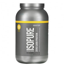 Isopure, протеиновый порошок без углеводов, печенье и сливки, 454 г (1 фунт)