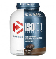 Dymatize, ISO100, гидролизованный, 100% изолят сывороточного протеина, фруктовые шарики, 1,4 кг (3 фунта)