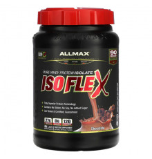 ALLMAX, Isoflex, на 100% чистый изолят сывороточного протеина, со вкусом шоколада с арахисовой пастой, 425 г (0,9 фунта)