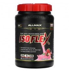 ALLMAX, Isoflex, на 100% чистый изолят сывороточного протеина, со вкусом шоколада с арахисовой пастой, 425 г (0,9 фунта)