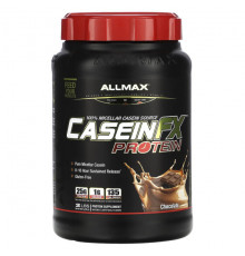 ALLMAX, CaseinFX, 100%-ный казеиновый мицеллярный протеин, шоколад, 2 фунта (907 г)