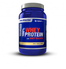 100% WHEY PROTEIN + ISO 2 lbs #vanilla 908 gr