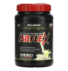 ALLMAX, Isoflex, на 100% чистый изолят сывороточного протеина, со вкусом шоколада с арахисовой пастой, 425 г (0,9 фунта)