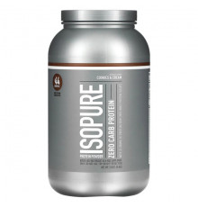 Isopure, протеиновый порошок без углеводов, печенье и сливки, 454 г (1 фунт)