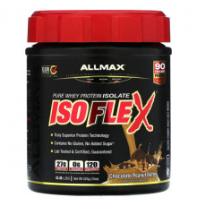 ALLMAX, Isoflex, на 100% чистый изолят сывороточного протеина, со вкусом шоколада с арахисовой пастой, 425 г (0,9 фунта)