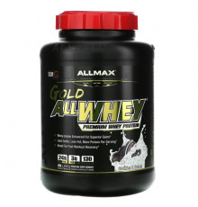 ALLMAX, Gold AllWhey, 100% сывороточный протеин премиального качества, печенье и сливки, 907 г (32 унции)