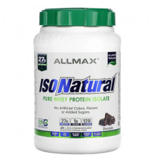 IsoNatural Pure Whey Protein Isolate, Chocolate, 2 lbs (907 g)