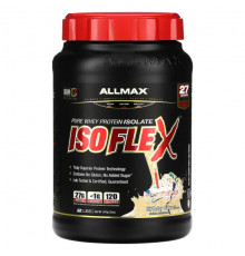 ALLMAX, Isoflex, на 100% чистый изолят сывороточного протеина, со вкусом шоколада с арахисовой пастой, 425 г (0,9 фунта)