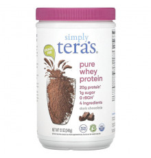 Simply Tera's, Grass Fed, Simply Pure Whey Protein, бурбонская ваниль, 340 г (12 унций)