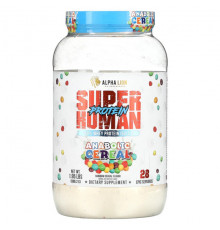 SuperHuman Protein, Anabolic Cereal, Rainbow Cereal, 1.95 lbs (886.2 g)