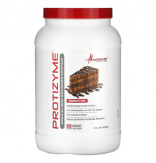 Metabolic Nutrition, Protizyme, Specialized Designed Protein, ванильный торт, 910 г (2 фунта)