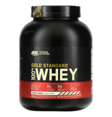 Optimum Nutrition, Gold Standard, 100 % Whey, банан с клубникой, 907 г (2 фунта)