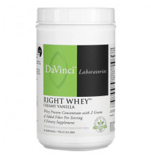 DaVinci Laboratories of Vermont, Right Whey, сливочный шоколад, 1,09 кг (2,4 фунта)