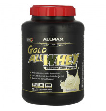 ALLMAX, Gold AllWhey, 100% сывороточный протеин премиального качества, печенье и сливки, 907 г (32 унции)