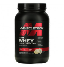 MuscleTech, Platinum Whey + Muscle Builder, ванильный крем, 817 г (1,8 фунта)