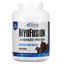 Gaspari Nutrition, MyoFusion, улучшенный протеин, молочный шоколад, 1,81 кг (4 фунта)