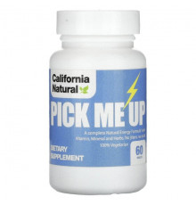 California Natural, Pick Me Up, 60 таблеток