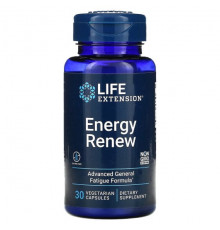 Life Extension, Energy Renew, 30 вегетарианских капсул