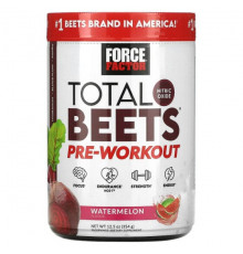 Force Factor, Total Beets, перед тренировкой, фруктовый пунш, 354 г (12,5 унции)