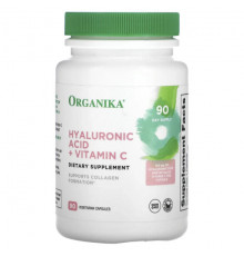 Organika, Hyaluronic Acid + Vitamin C, 90 Vegetarian Capsules