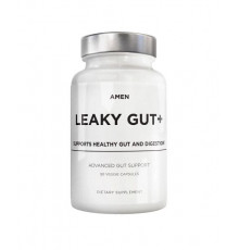 Amen Leaky Gut, Probiotics, Prebiotics, L-Glutamine, Digestive Supplement - 90ct