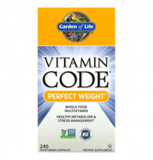 Garden of Life, Vitamin Code, Perfect Weight, 240 вегетарианских капсул