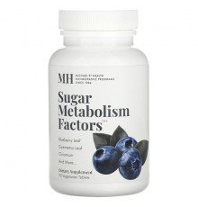 Sugar Metabolism Factors, 90 Vegetarian Tablets