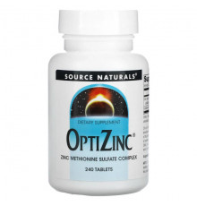 Source Naturals, OptiZinc, 120 таблеток