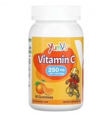 YumV's, Kids, Vitamin C, Delicious Orange, 250 mg, 60 Gummies