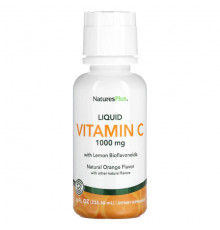 NaturesPlus, Жидкий витамин C, натуральный апельсин, 1000 мг, 236,56 мл (8 жидк. Унций)