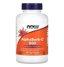 NOW Foods, AlphaSorb-C 500, 180 растительных капсул