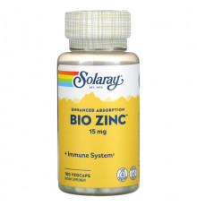 Bio Zinc, 15 mg, 100 VegCaps