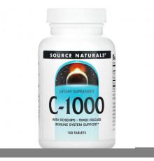 Source Naturals, C-1000, 100 таблеток