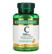 Vitamin C, 500 mg, 250 Tablets