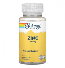 Zinc, 50 mg, 100 VegCaps