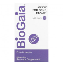 BioGaia, Osfortis с витамином D, 60 капсул