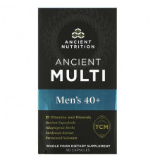 Dr. Axe / Ancient Nutrition, Ancient Multi, для мужчин от 40 лет, 90 капсул