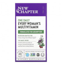 New Chapter, Препарат Every Woman's One Daily Multi, 48 таблеток